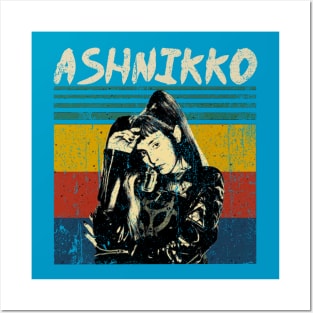 Ashnikko Vintage style Posters and Art